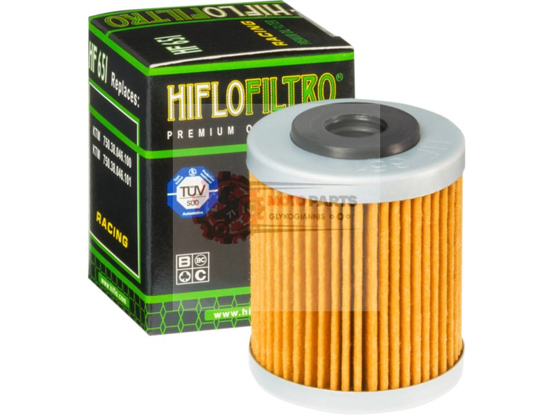 ΦΙΛΤΡΟ ΛΑΔΙΟΥ HF651| HIFLO