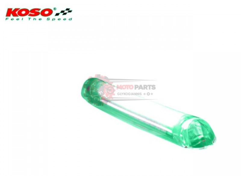 LED Λάμπα KOSO HH013G30 Πράσινο με Καθαρό Κρύσταλλο