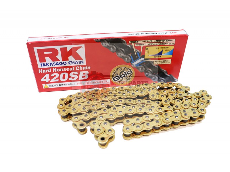Αλυσίδα RK-M GR OR GS420SB4-110L Χρυσή Ενισχυμ.