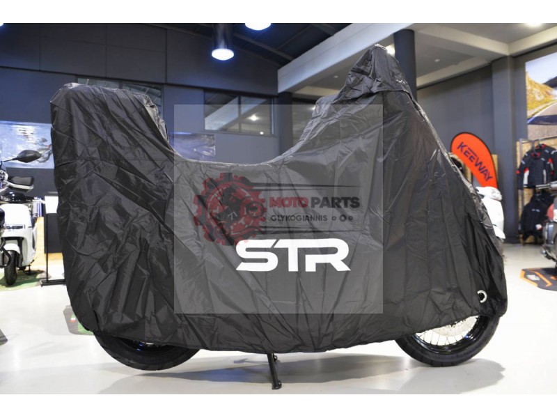 Καλύμμα Μοτό STR για Μοτό με Βαλίτσα Αδιάβροχο  -L- 229X99X124CM