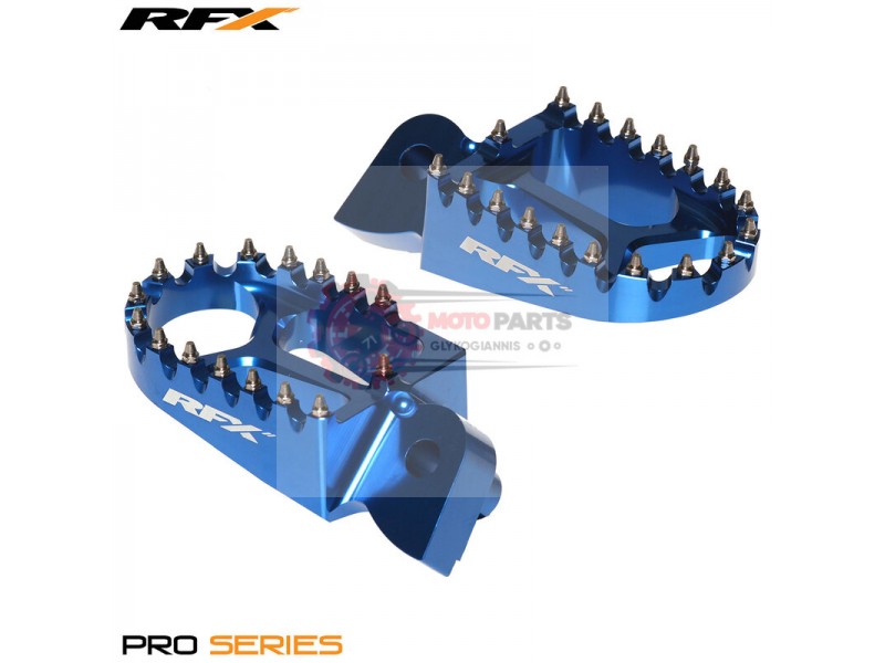 ΜΑΣΠΙΕ ΟΔΗΓΟΥ RFX Pro Footrests (Blue) Yamaha YZ/YZF 125-450 99-14 YZ85 02-14