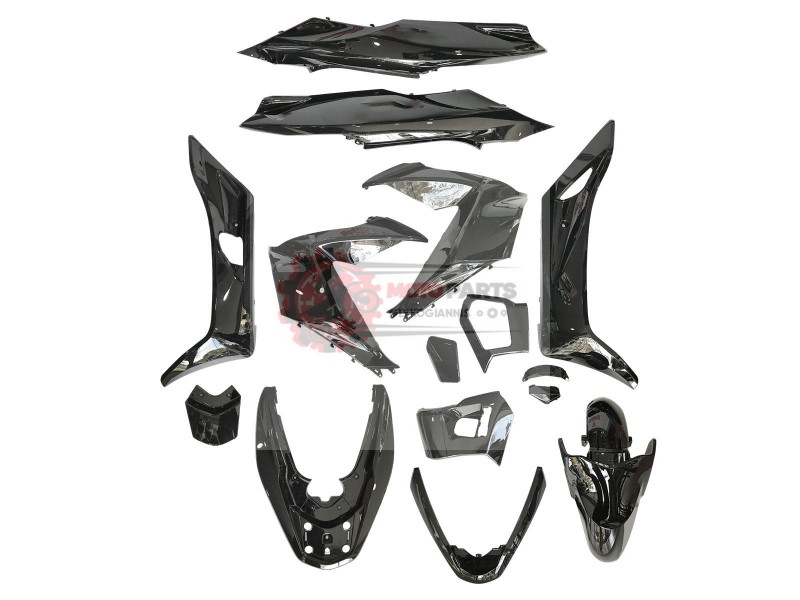 Κουστούμι σετ πλαστικών μαύρο HONDA PCX 125 / 150 14′-17′ 