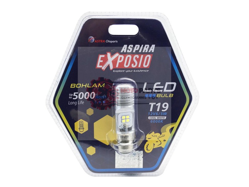  Λάμπα LED T19 EXP ASPIRA 